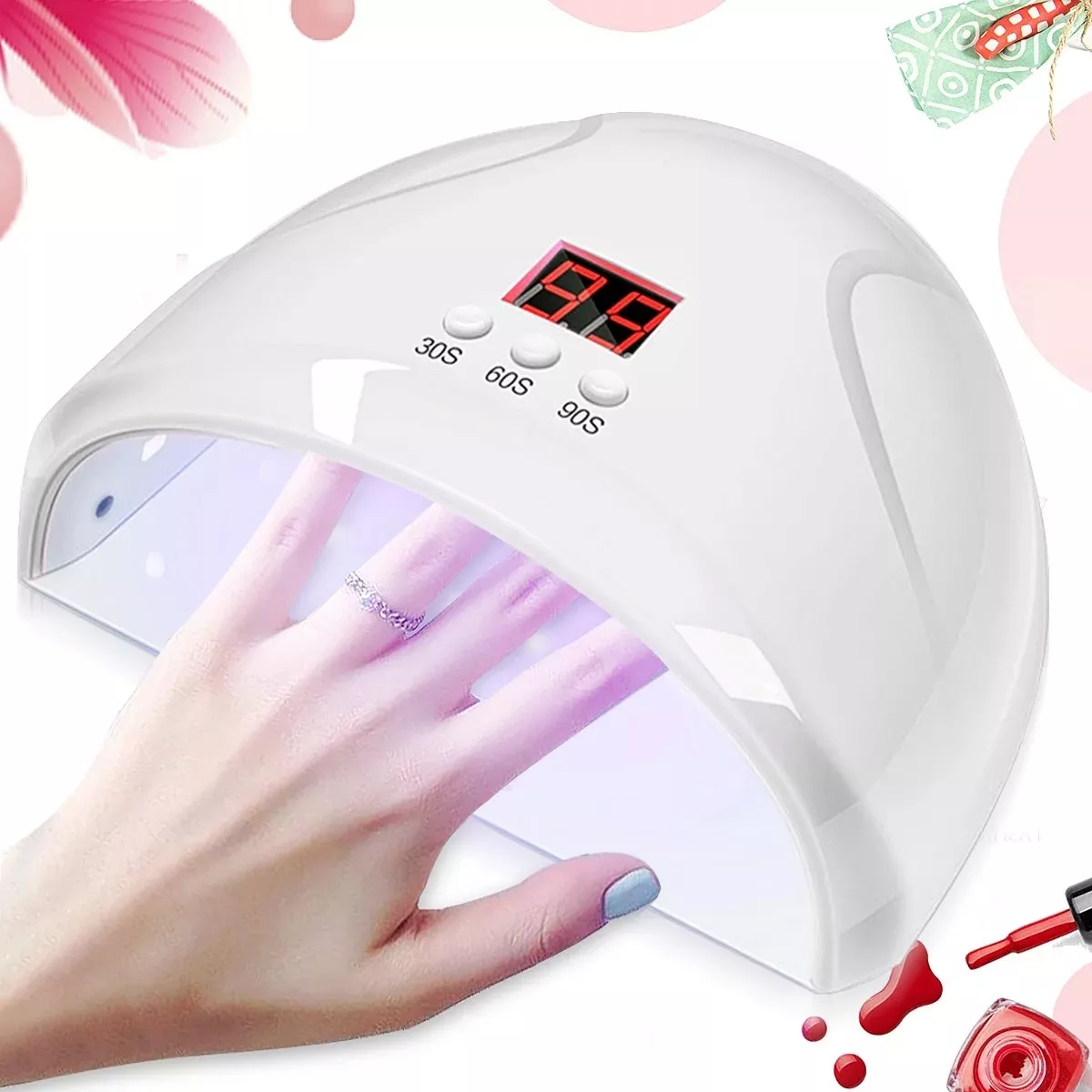 Terceira imagem para pesquisa de kit manicure profissional c maleta esmaltes