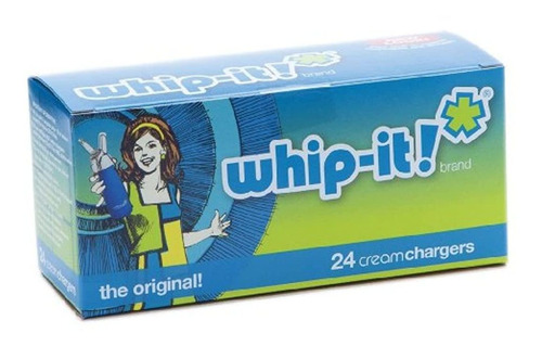 Marca: The Original Whipped Cream Chargers, 24 Unidades Azul