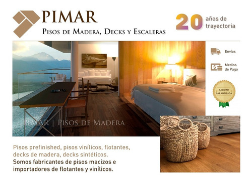 Imagen 5 de 5 de Oferta Piso Flotante Kronotex Alemán Ac4 8mm Winter Eiche