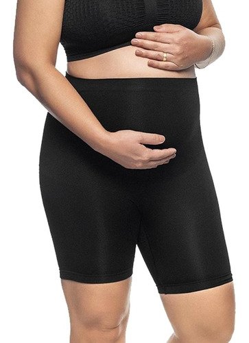 Imagem 5 de 6 de Kit 2 Bermuda Calcinha Boxer Short Gestante Grávida