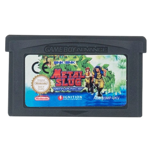 Juego Para Game Boy Advance Metal Slug Ingles