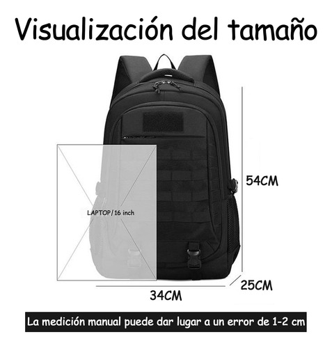 Mochila Viaje 45l Mochila Hombre Mochila Militar Mochila Tactica Pesca Para Deportes Al Aire Libre