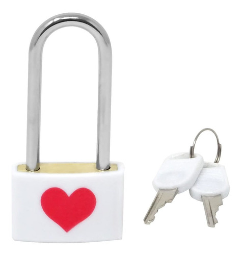 Honbay Candado Rojo Love Lock Con Llaves