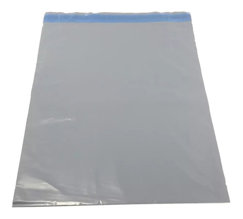 250 Uni Saco Plastico 19x25 Ecológico Cinza Com Lacre