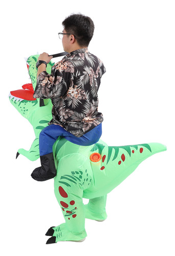 Disfraz Inflable De Dinosaurio Para Cosplay, Varios Colores,