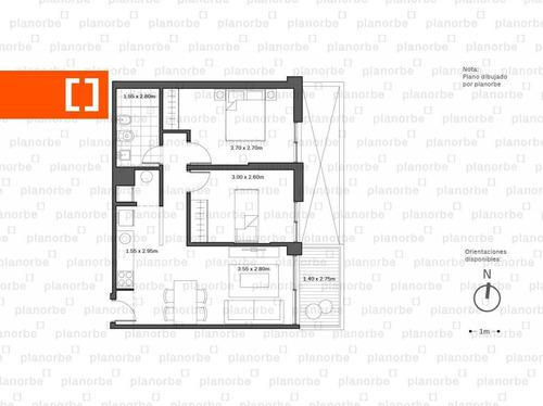Venta De Apartamento Obra Construcción 2 Dormitorios En Tres Cruces, Gala Pop Br. Artigas Unidad 1103