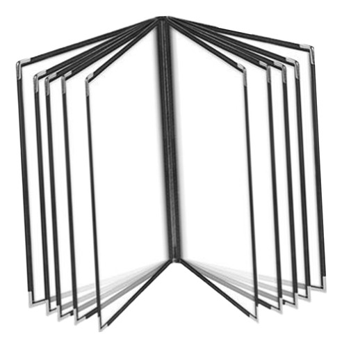 Fundas Para Menús, Tamaño Carta, Transparentes, 10 Páginas,
