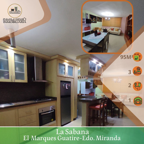 Imagen 1 de 9 de Invalmhouse Inmobiliaria. Apartamento En Venta La Sabana El Marques Avenida Intercomunal Guarenas Guatire.