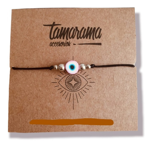 Pulsera Ojo Turco De Polimerico. Varios Colores-protección