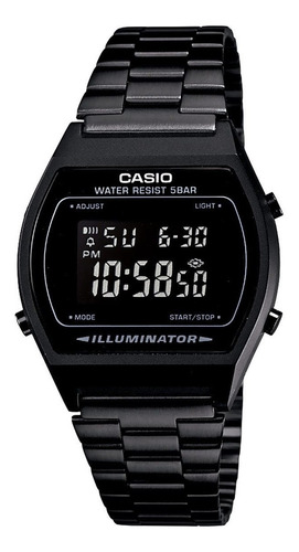 Reloj Casio Vinatage B640wb-1bvt Unisex Color De La Correa B640wb-1bvt / Negro