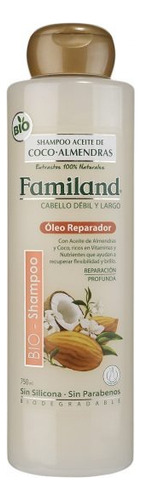  Shampoo Familand 750ml Coco Almendras Bio