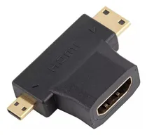 Comprar Adaptador Ficha Mini Hdmi Y Micro Hdmi Macho A Hdmi Hembra T