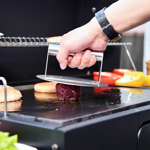 Prensa De Hamburguesa De Acero Inoxidable 6 2 Pulgadas ...