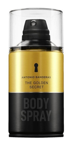 Perfume Antonio Banderas Body Spray The Golden Secret 250ml
