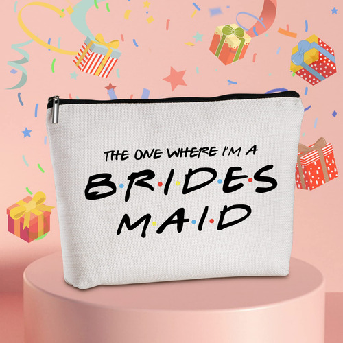 Regalos Para Damas De Honor De Novia, Bolsa De Maquillaje De