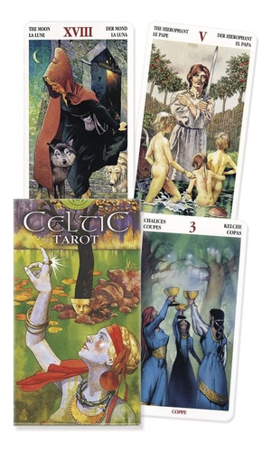 Libro: Tarot Celta (edición En Inglés Y Español)