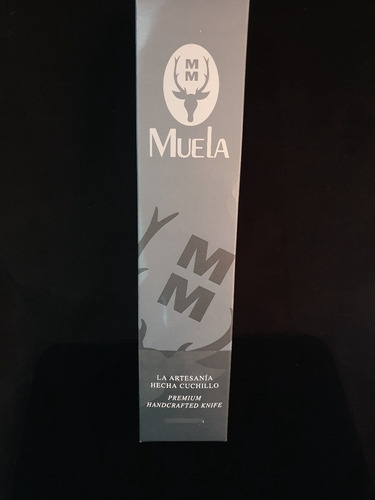 Imagen 5 de 5 de Cuchillo Gredos 160mm Asta De Ciervo C/funda Marca Muela