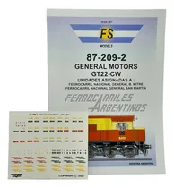 Comprar Nico Calcas Gral Motors Gt-22cw 87-209-2 Fs Models (cve 02)