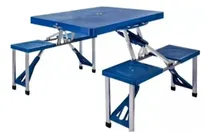 Comprar Mesa Plegable Camping Campamento Portátil Picnic 4 Bancos