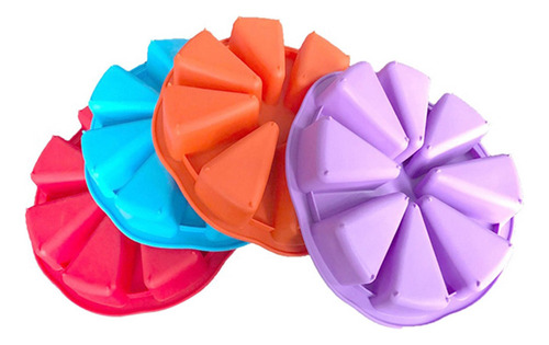 Molds: Pastel De Ocho Porciones Con Cavidad Triangular