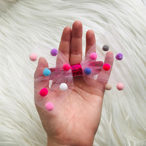 Imagem 2 de 3 de Gargantilha Coleira Pet Tule Luxo Com Velcro