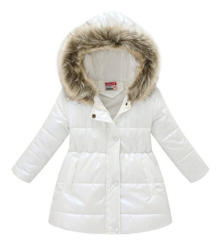 Chaquetas De Invierno Para Niños Con Capucha De Color Sólido