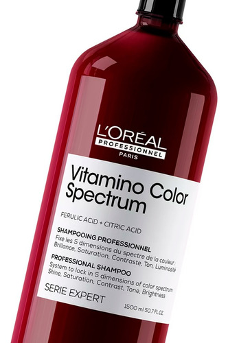 Loreal Vitamino Color Spectrum Shampoo Cabello X 1500ml