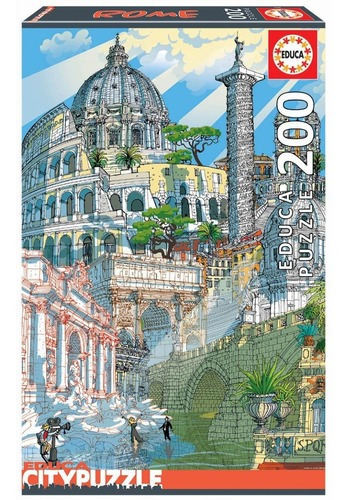 Puzzle 200 Piezas Roma Educa City
