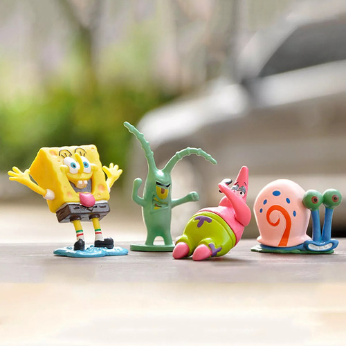 / 14pcs Bob Esponja Patricio Juguetes De Coleccion Regalos