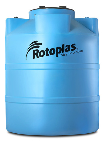 Tanque De Agua Rotoplas Cisterna Estándar Vertical Polietileno 1200 L 145 cm X 110 cm