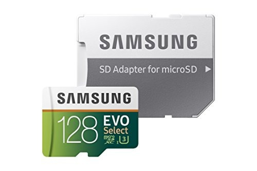 Samsung 128gb 100mb/s (u3) Microsd Evo Select Memory Card Wi