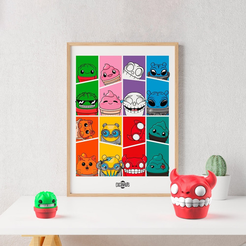 Imagen 2 de 4 de Poster Cogo Coleccionable - Cogonauts