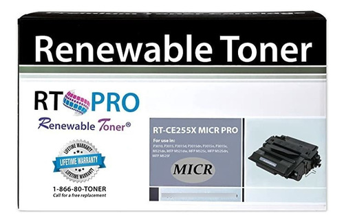 Renewable Toner Cartucho De Tóner Micr De Alto Rendimiento.