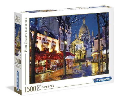 Puzzle 1500 Pzs Paris Montmartre Clementoni 31999