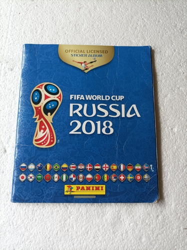 Álbum Panini Mundial De Fútbol Rusia 2018 Completo 
