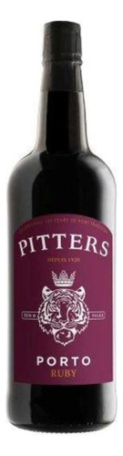 Vinho Tinto Português Do Porto Pitters Ruby 750ml