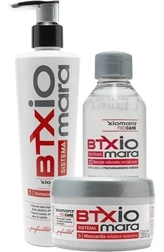 Xiomara Sistema Btx (reparación Capilar Profunda) Kit