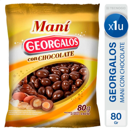 Mani Con Chocolate Georgalos - Mejor Precio