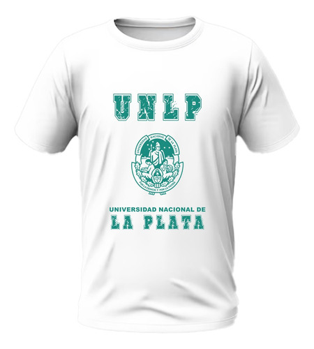 Remera Modal Sublimada Universidad Nacional De La Plata Unlp