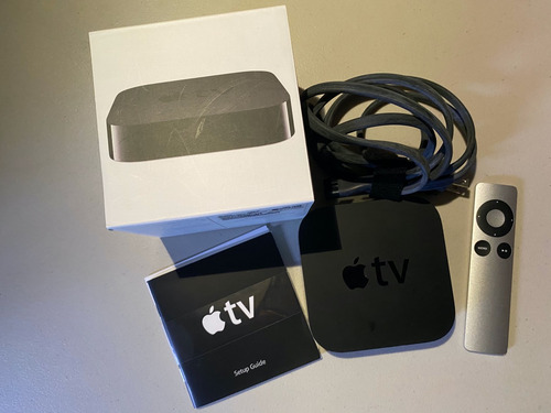 Apple Tv Tercera Generación 3a Gen. 1080p 8gb Modelo A1469 Negro Estándar (Usado)