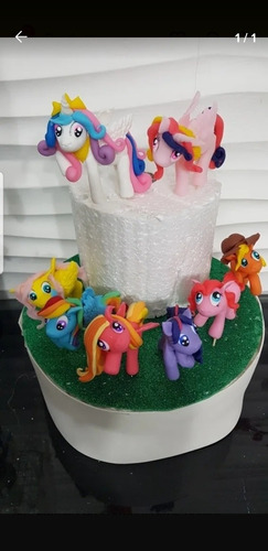 My Little Pony Adorno Para Torta