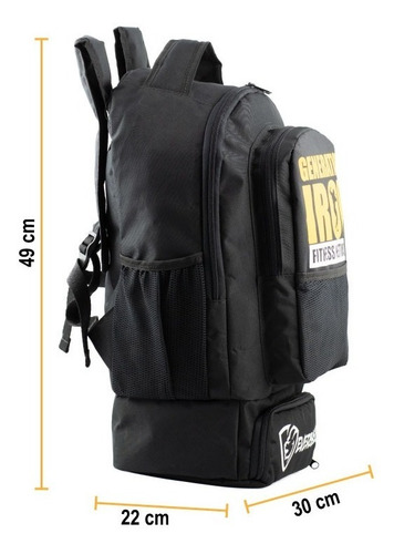 Mochila Térmica Fitness Marmita Everbags Generation Iron Mtr