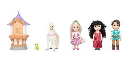 Imagen 4 de 9 de Set Muñecos Delux Pequeña Historia Enredados Disney