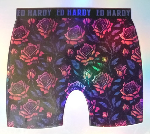 Ed Hardy Pack De 4 Boxers Performance Talla Xl