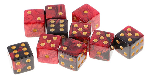 20x Diy Dados De Seis Caras D6 Dados Para Jugar