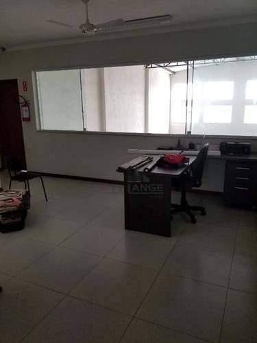Galpão Para Alugar, 343 M² Por R$ 7.500/mês - Vila João Jorge - Campinas/sp - Ga0571