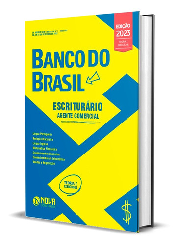 Apostila Banco Do Brasil Agente Comercial - Ed. Nova