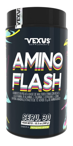 Amino Flash 30 Ser Manzana Verde Vexus