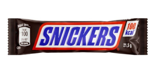 Chocolate Snickers 100 Calorias C/18x21,5gr + Twix C/30x15gr