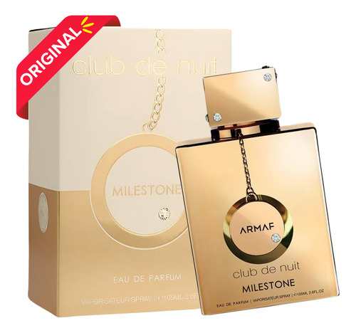 Perfume Club De Nuit Milestone Armaf 105ml Eau De Parfum Original Com Selo Lacrado